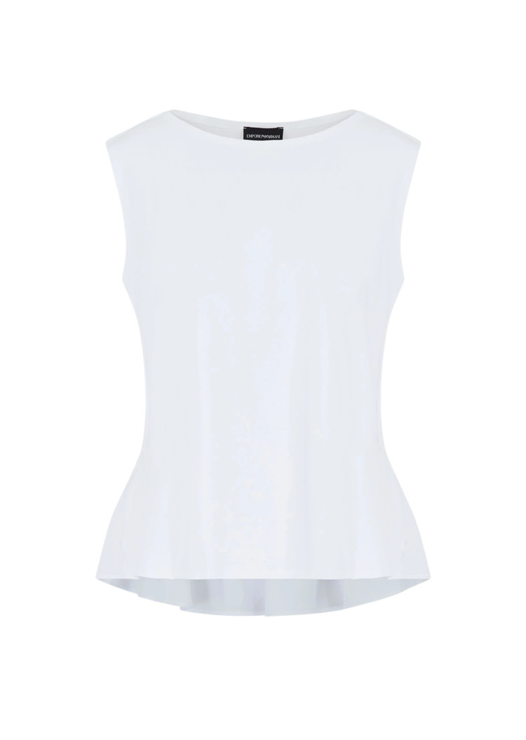Блуза топ Relaxed fit для жінок (462769), колір Білий - №1