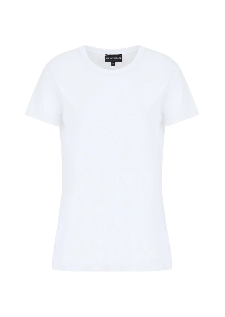 Блуза с коротким рукавом Extra Slim Fit: очень облегающая, подчеркивающая фигуру.
