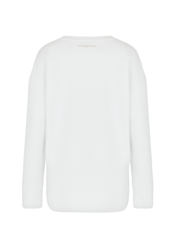 Толстовка Slim fit для женщин (462774), цвет Белый - №2
