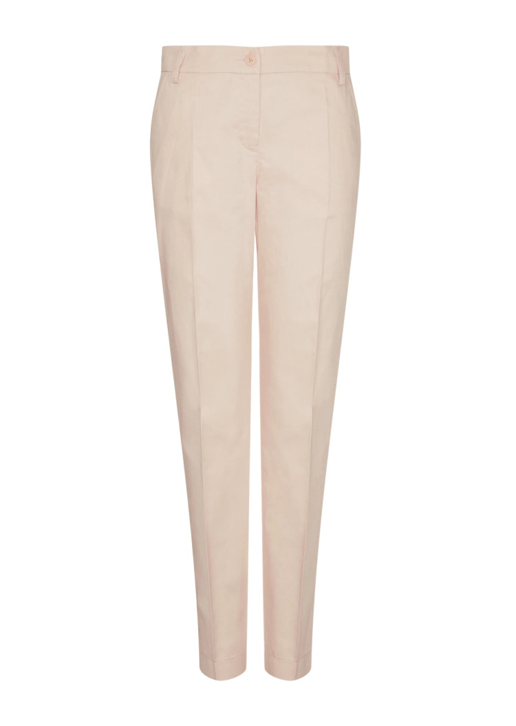 Брюки костюмні Slim fit для жінок (462778), колір Рожевий - №1