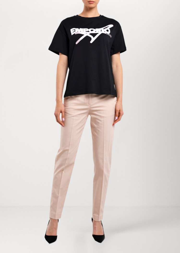 Брюки костюмні Slim fit для жінок (462778), колір Рожевий - №3