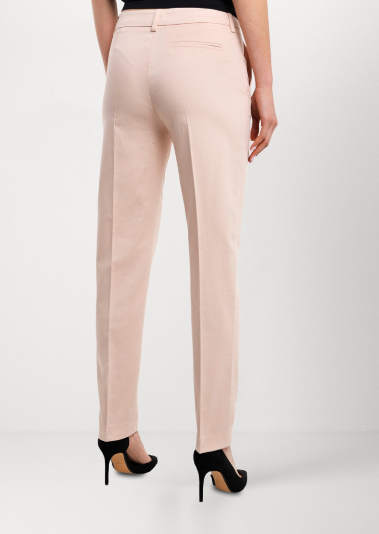 Брюки костюмні Slim fit для жінок (462778), колір Рожевий - №4