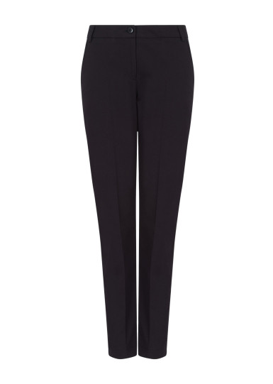 Брюки повсякденні Slim Fit: приталений силует, але не надто вузький. Низька