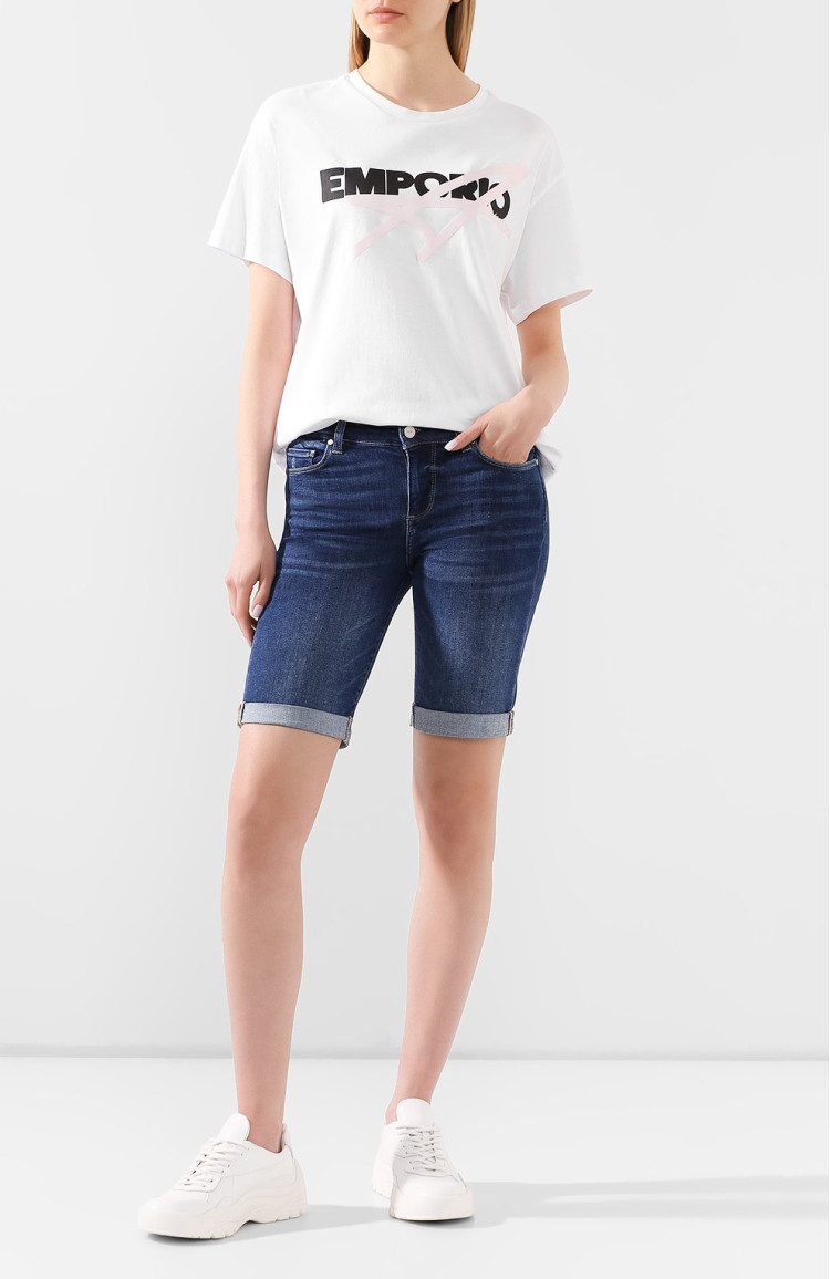 Футболка Slim fit для женщин (462784), цвет Белый - №3