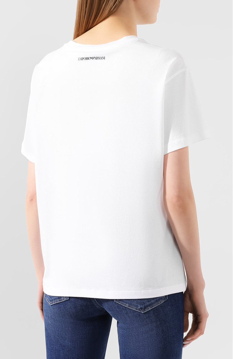 Футболка Slim fit для женщин (462784), цвет Белый - №4
