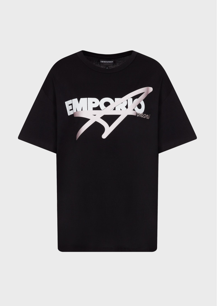 Футболка Relaxed fit для жінок (462785), колір Чорний - №1