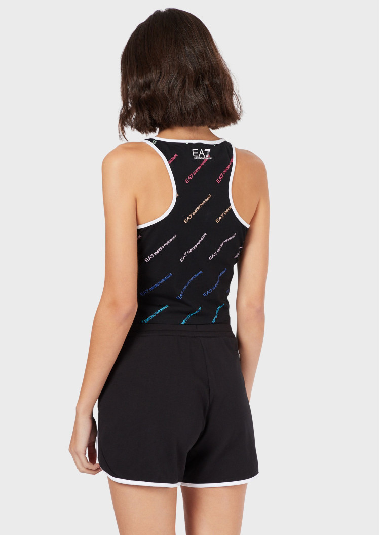 Майка Slim fit для жінок (462873), колір Чорний - №3