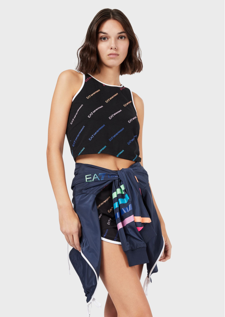 Майка Slim fit для жінок (462873), колір Чорний - №5