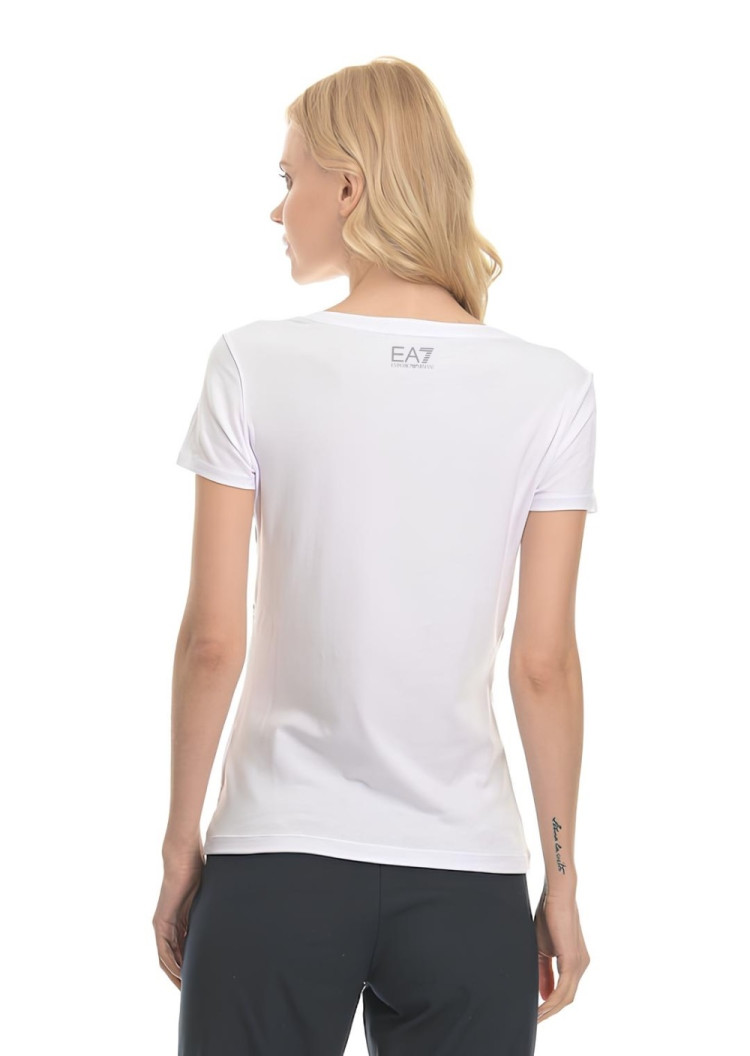 Футболка Extra-slim fit для жінок (462884), колір Білий - №4