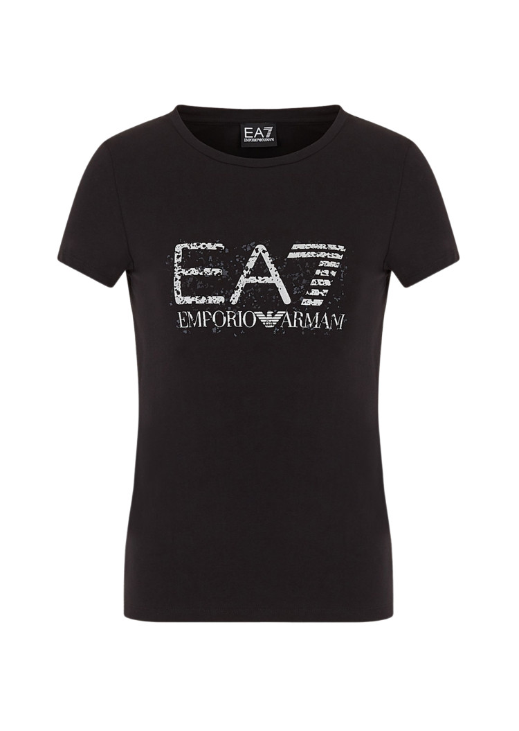 Футболка Extra-slim fit для женщин (462895), цвет Черный - №1