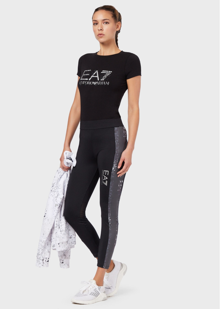Футболка Extra-slim fit для женщин (462895), цвет Черный - №3