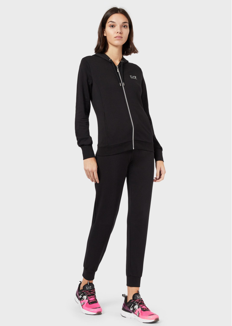Спортивний костюм Regular fit для жінок (462901), колір Чорний - №2