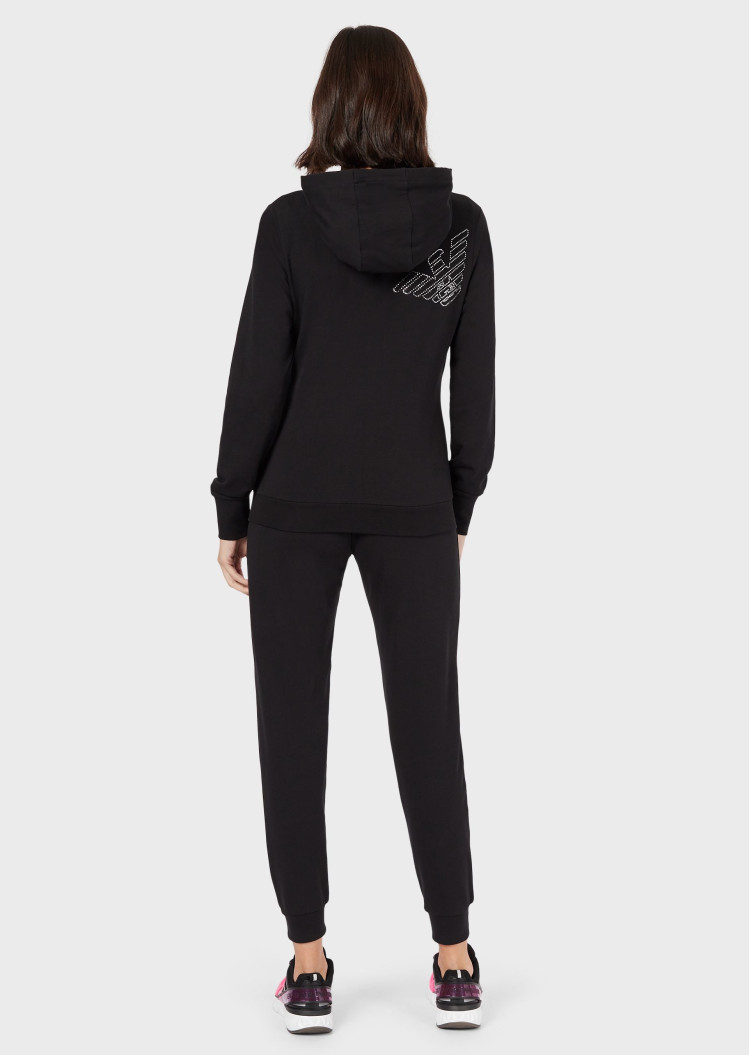 Спортивний костюм Regular fit для жінок (462901), колір Чорний - №3
