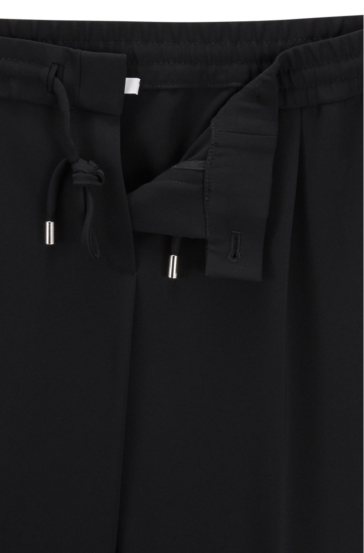 Брюки повседневные Relaxed fit для женщин (462995), цвет Черный - №5