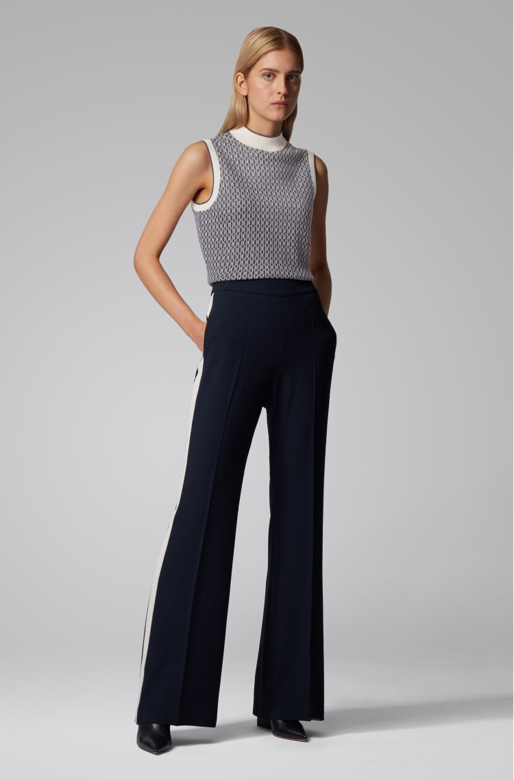 Топ з коротким рукавом Extra-slim fit для жінок (463011), колір Білий - №3