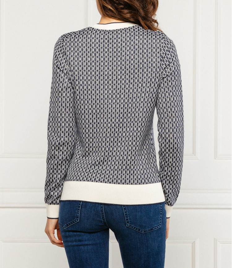 Джемпер Slim fit для жінок (463012), колір Білий - №3