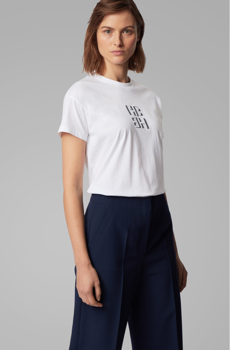 Футболка Regular fit для жінок (463018), колір Білий - №2