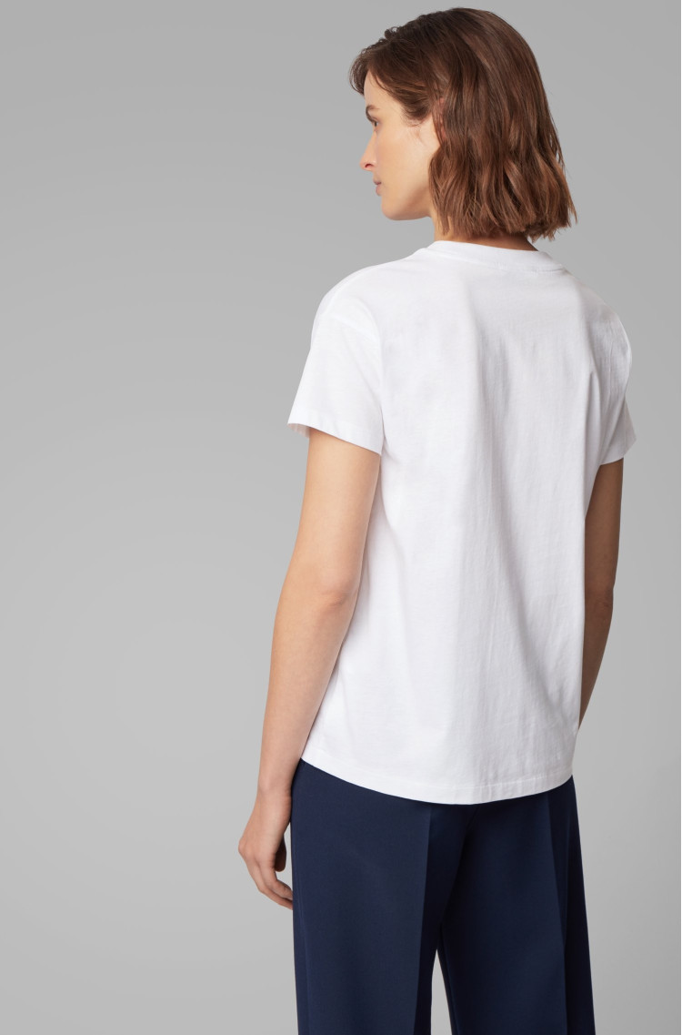 Футболка Regular fit для жінок (463018), колір Білий - №3