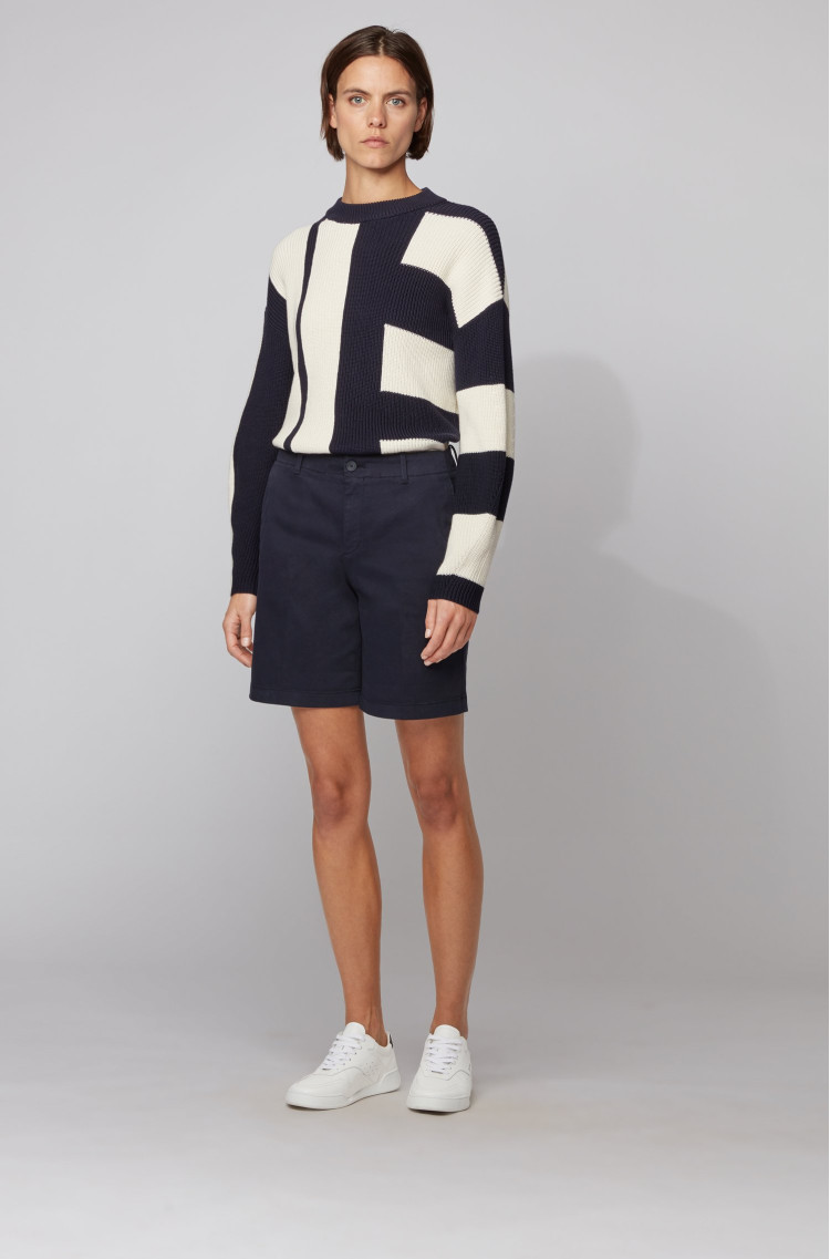 Шорти Regular fit для жінок (463068), колір Синій - №3