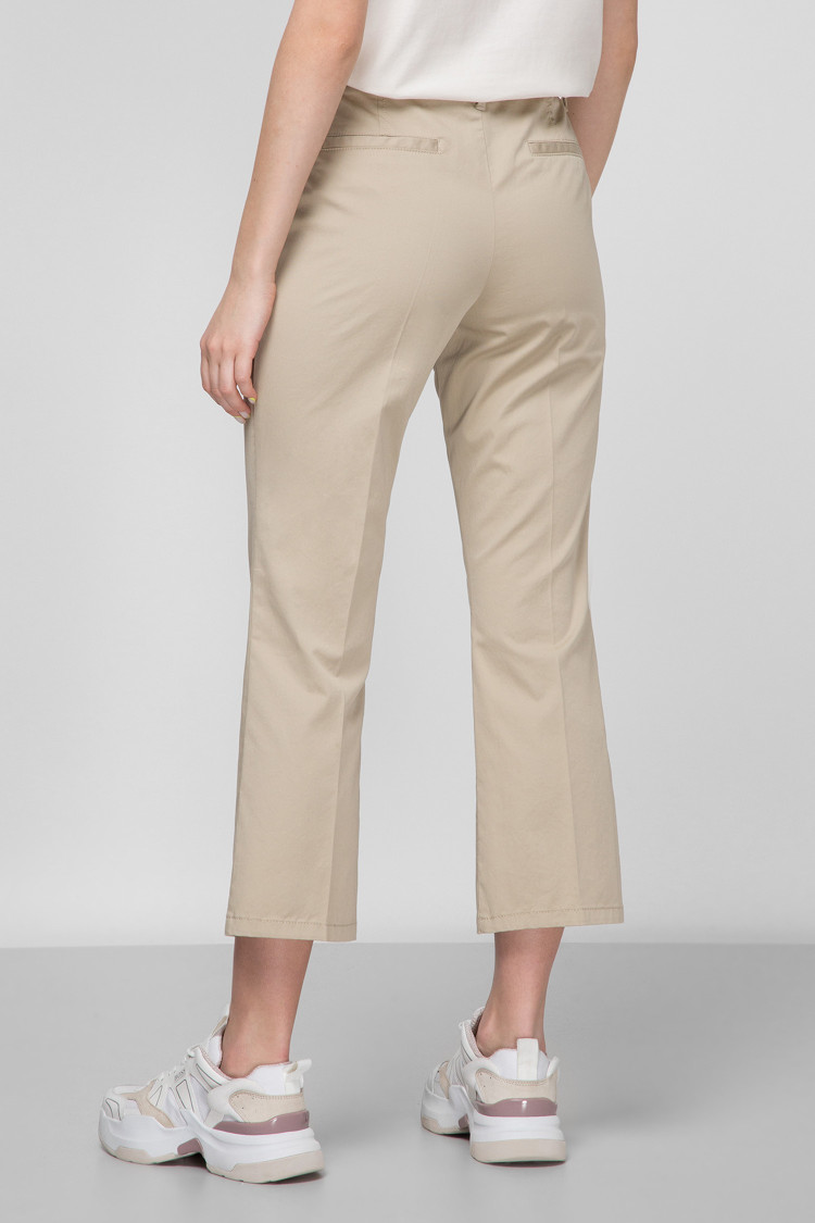 Брюки повсякденні Slim fit Середня для жінок (463073), колір Бежевий - №3