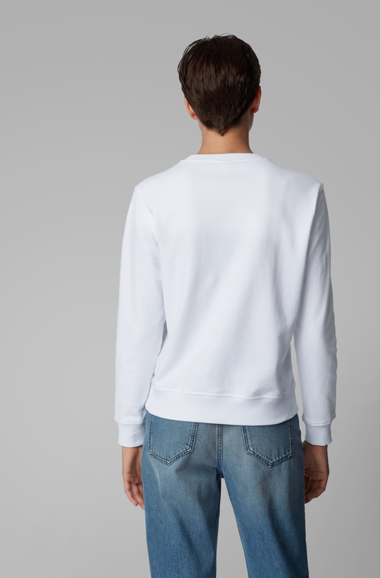 Світшот Regular fit для жінок (463074), колір Білий - №4