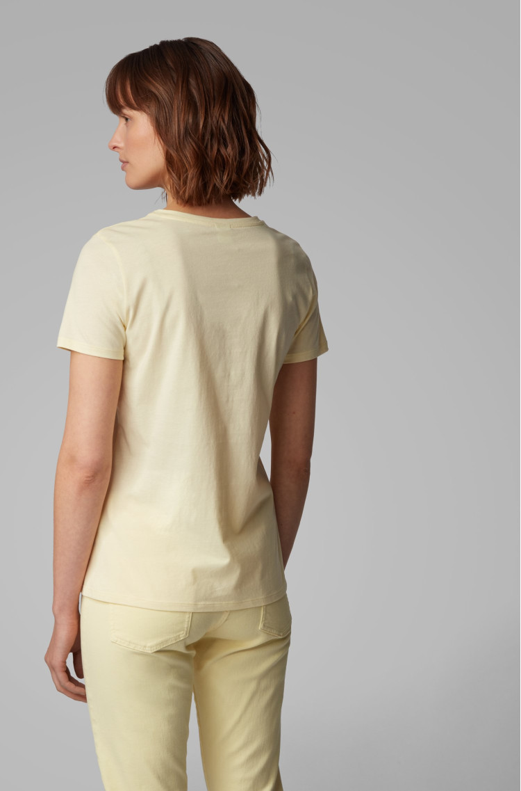 Футболка Regular fit для женщин (463082), цвет Желтый - №8