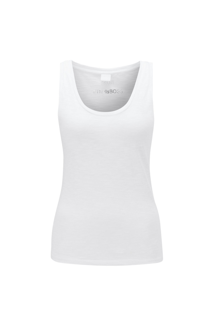 Майка Slim fit для женщин (463083), цвет Белый - №1