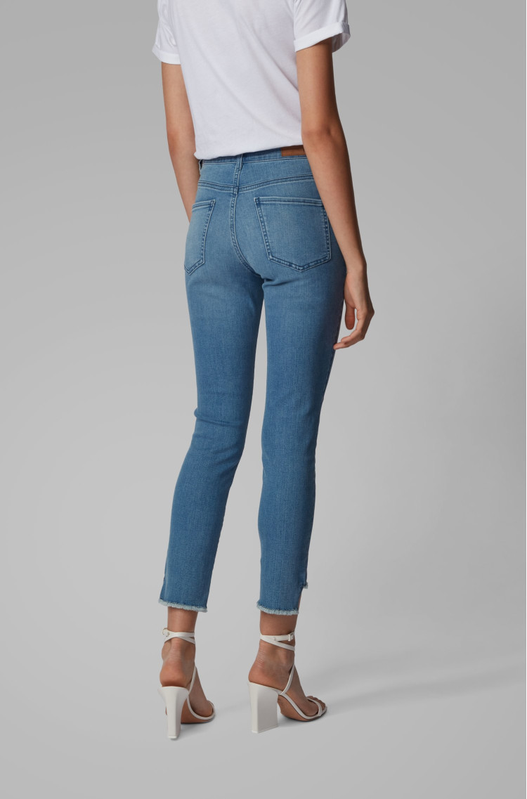 Джинси Slim Slim fit для жінок (463094), колір Синій - №4