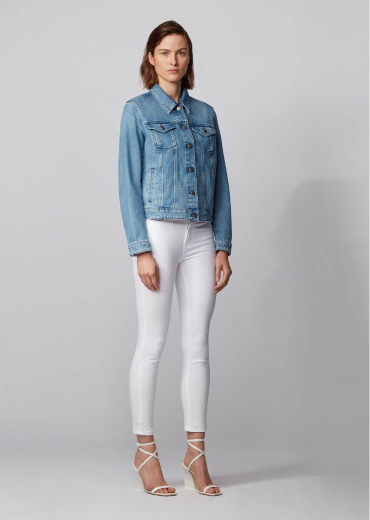 Джинси Extra slim Extra-slim fit Низька для жінок (463098), колір Білий - №3