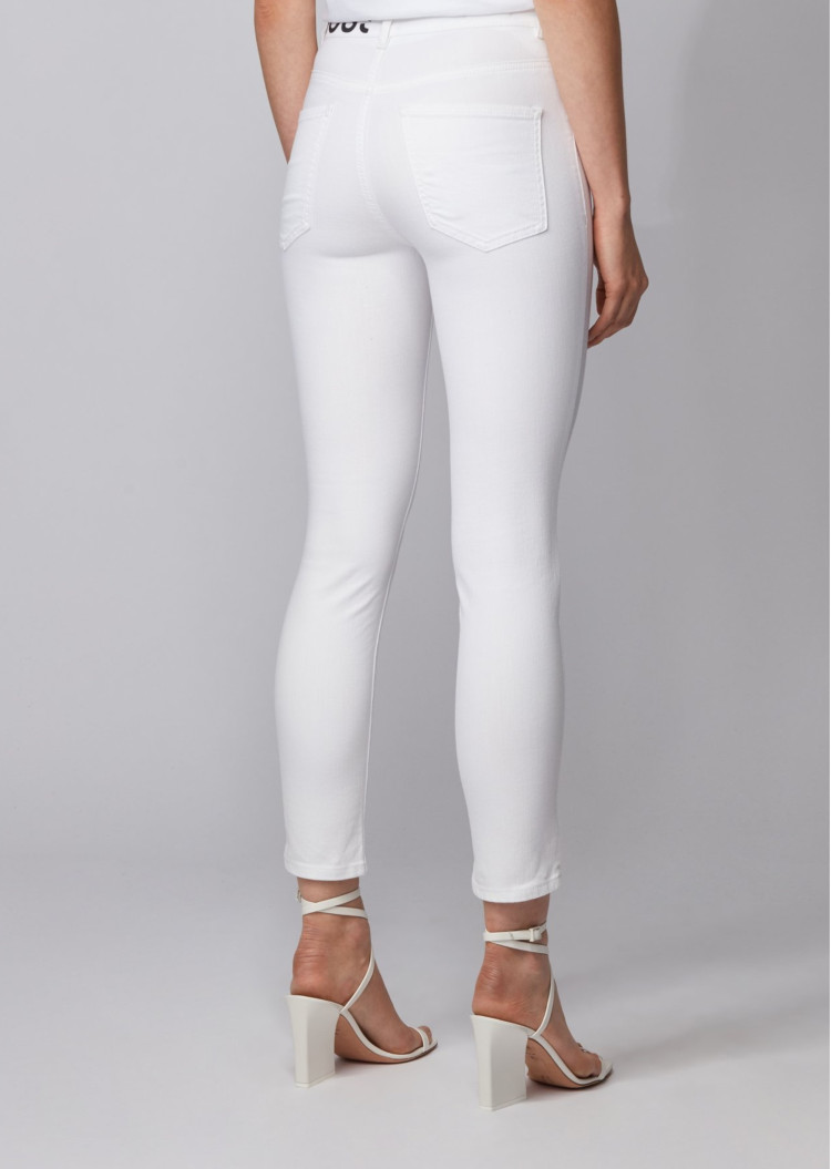 Джинси Extra slim Extra-slim fit Низька для жінок (463098), колір Білий - №4