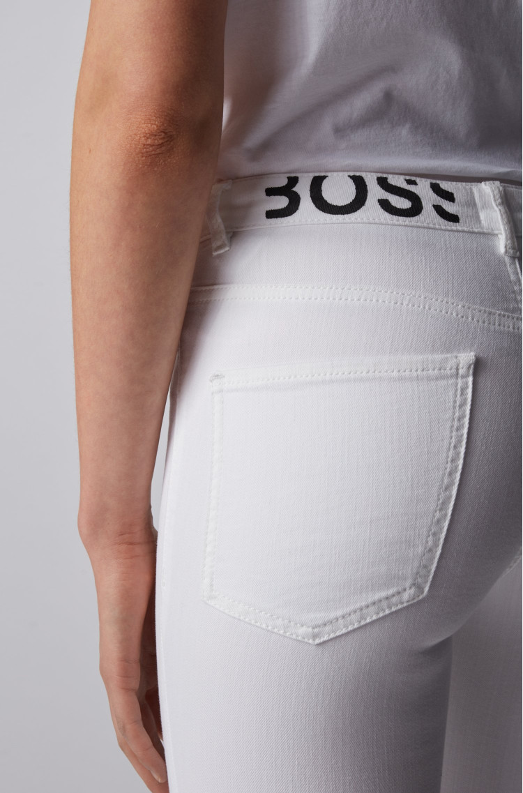 Джинси Extra slim Extra-slim fit Низька для жінок (463098), колір Білий - №5