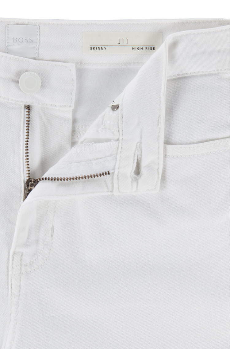 Джинси Extra slim Extra-slim fit Низька для жінок (463098), колір Білий - №6