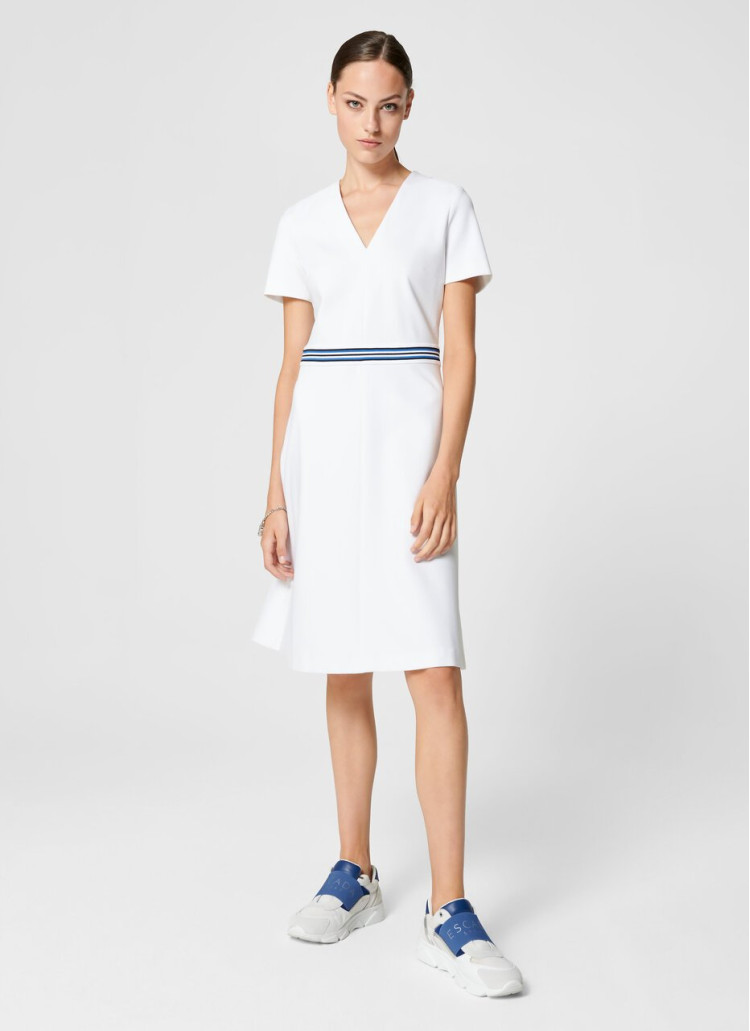 Платья миди Regular Fit для женщин (463256), цвет Белый - №3