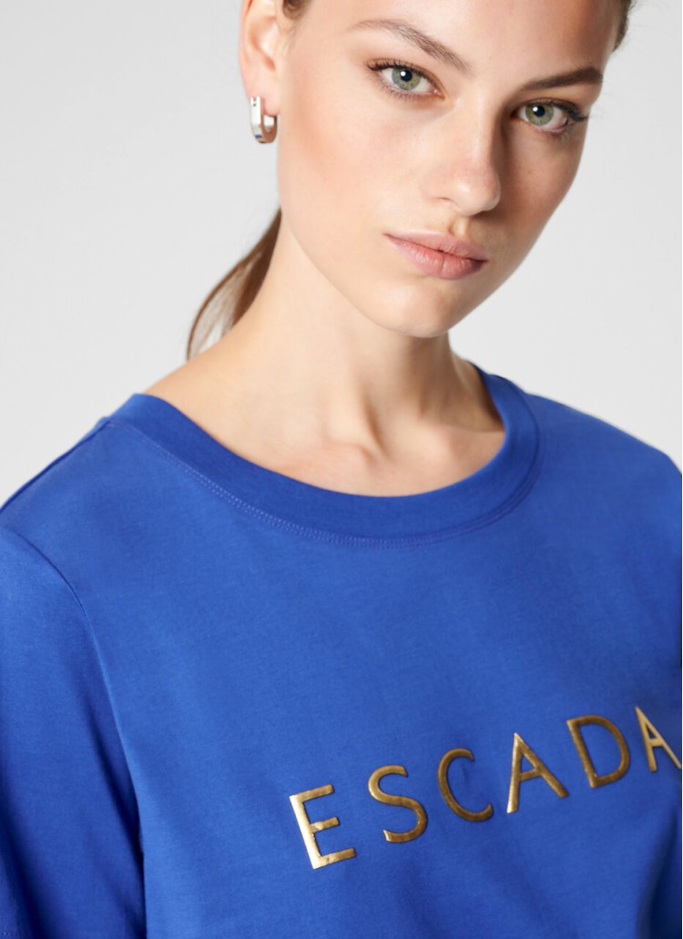Футболка Regular Fit для жінок (463257), колір Синій - №5