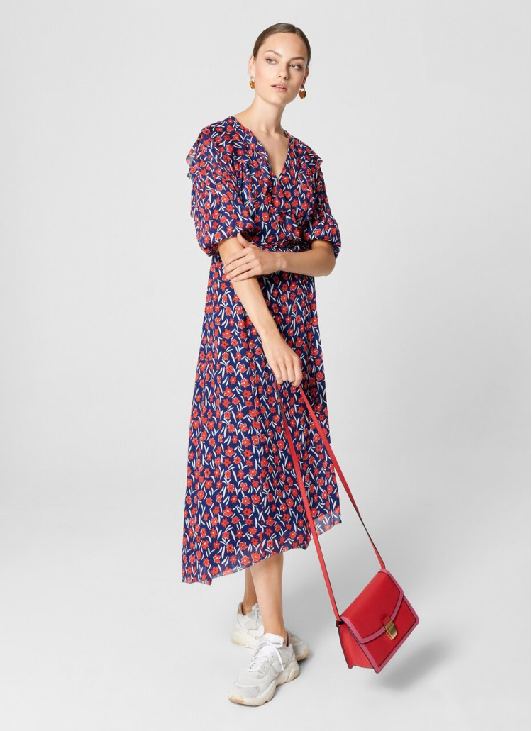 Сукні максі Regular Fit для жінок (463263), колір Синій - №3