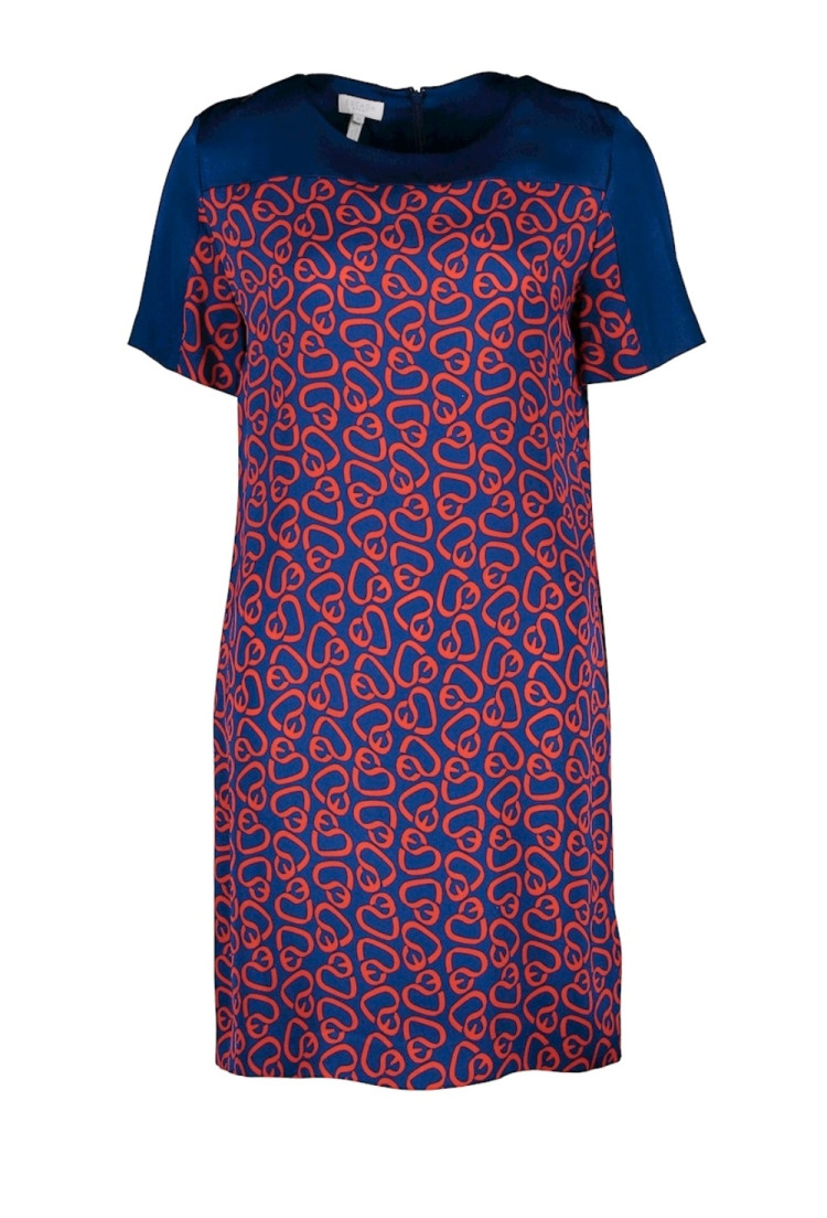 Сукні міді Regular fit для жінок (463271), колір Синій - №1