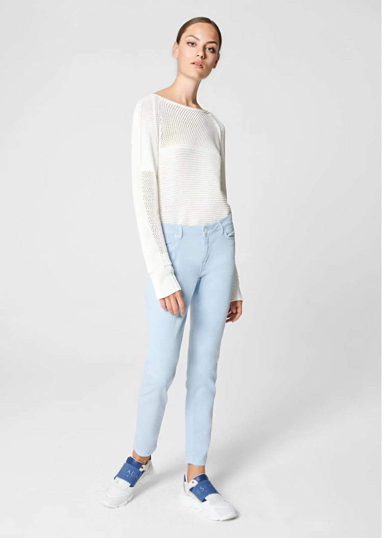 Джинси Slim Slim fit для жінок (463278), колір Синій - №2