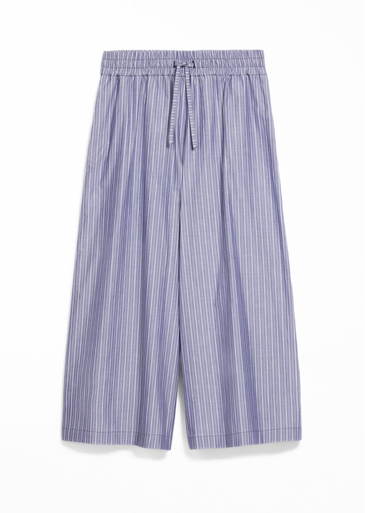 Брюки повсякденні Relaxed fit Висока для жінок (464336), колір Бузковый - №1