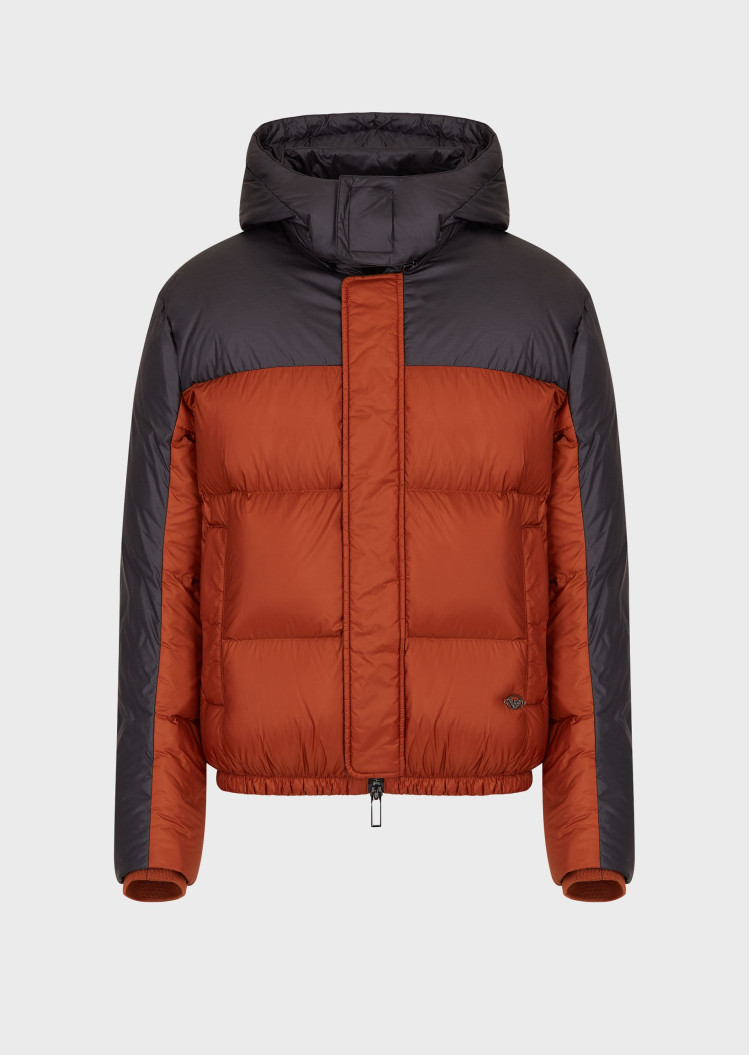 Пуховик Regular fit для чоловіків (465141), колір Сірий - №1