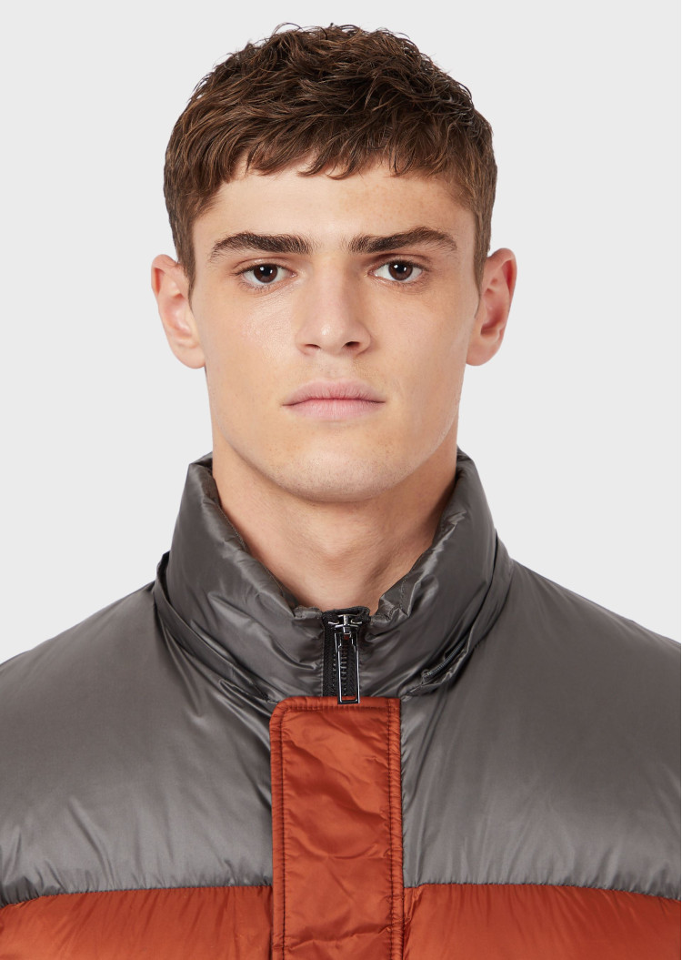 Пуховик Regular fit для чоловіків (465141), колір Сірий - №6