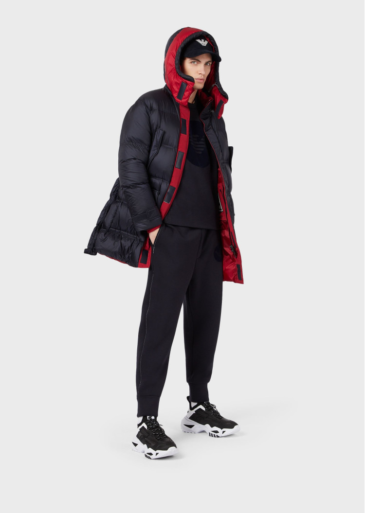 Пуховик Extra-slim fit для мужчин (465153), цвет Синий - №4