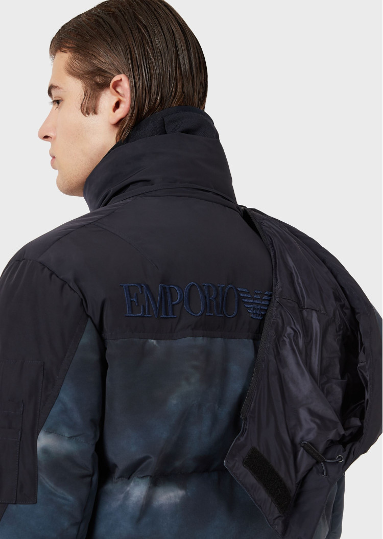 Пуховик Regular fit для чоловіків (465155), колір Синій - №6