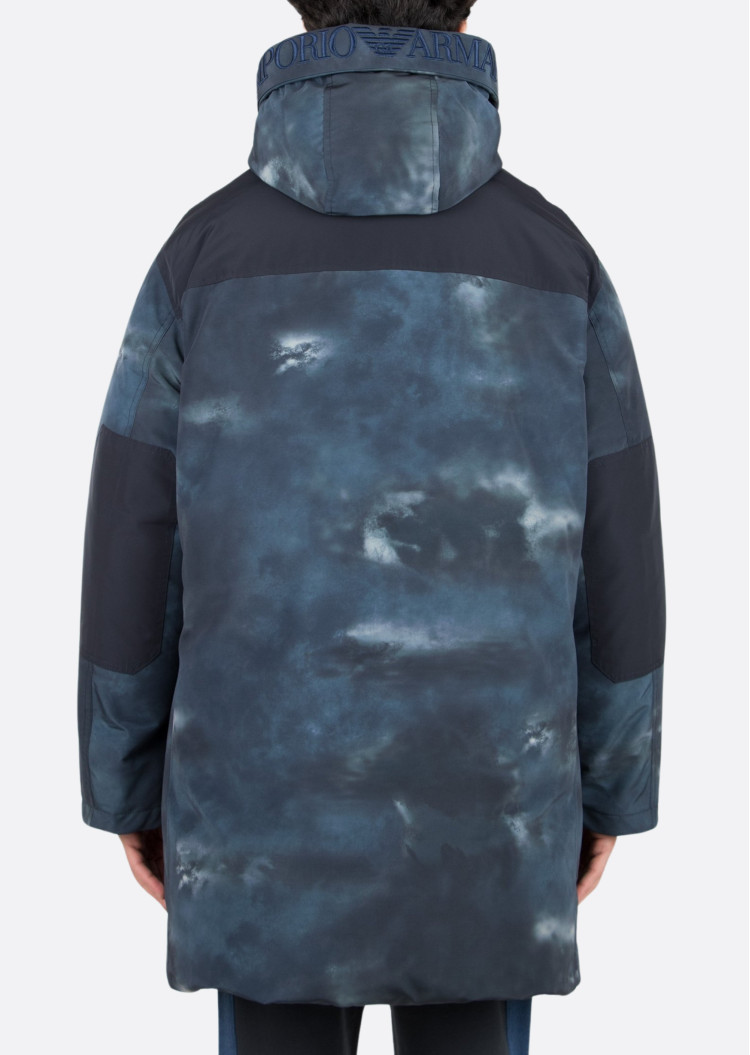 Пуховик Slim fit для мужчин (465156), цвет Синий - №3