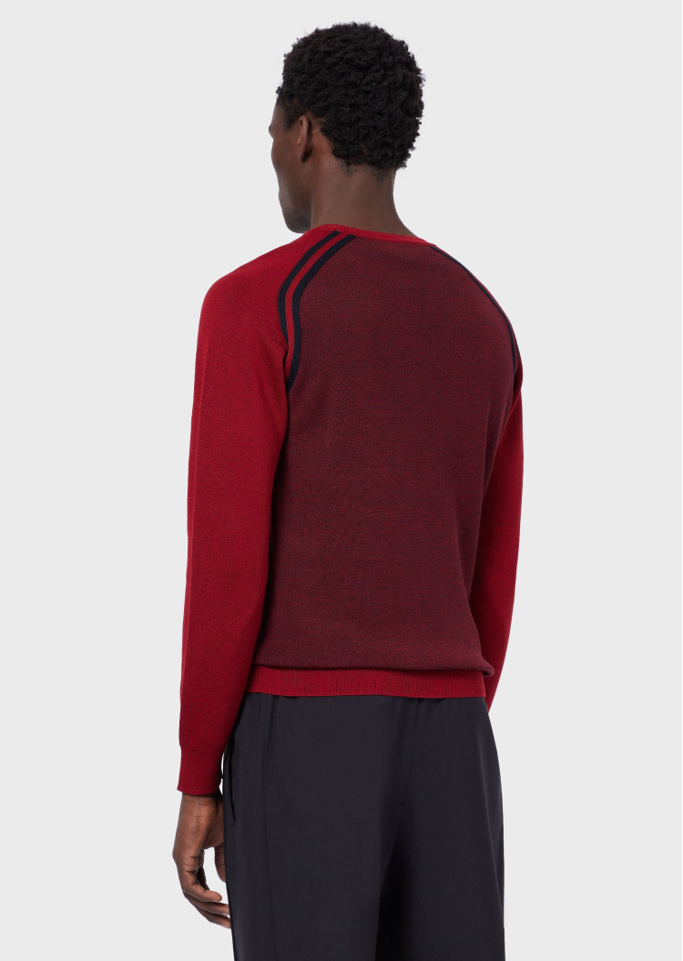 Джемпер Relaxed fit для мужчин (465158), цвет Красный - №3