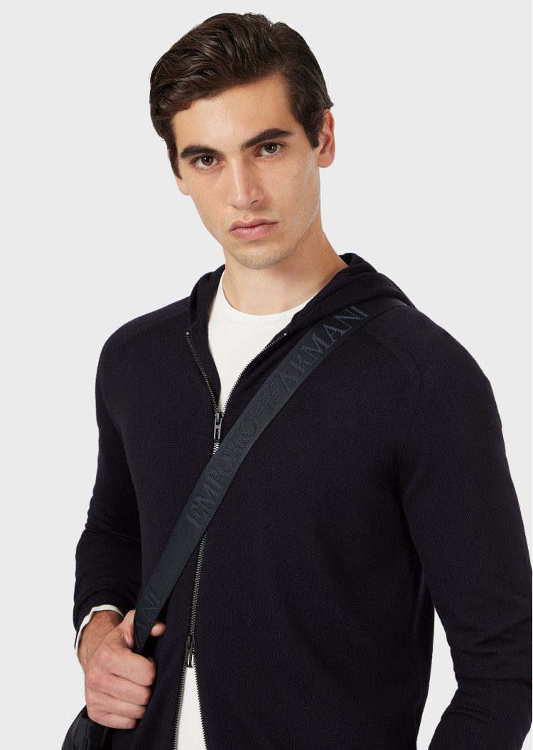 Кофта Regular fit для чоловіків (465184), колір Синій - №5