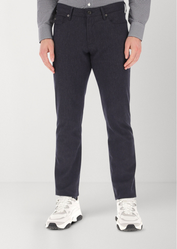 Брюки 5 карманов Regular Regular fit Средняя для мужчин (465191), цвет Серый - №2