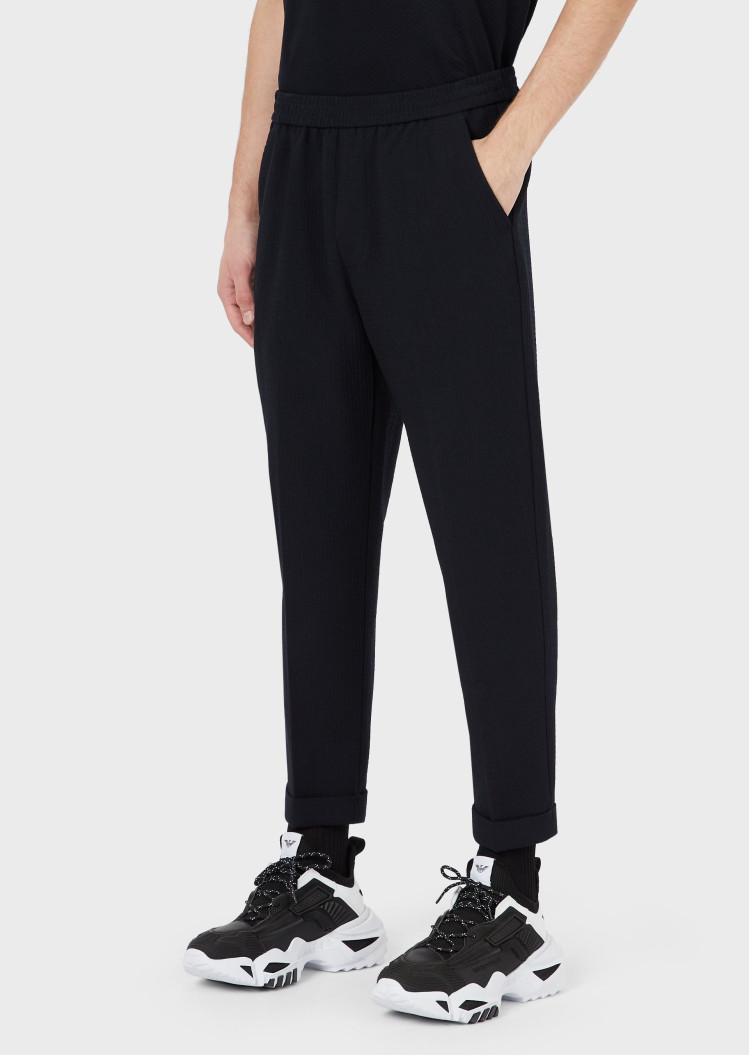 Брюки повсякденні Regular fit для чоловіків (465195), колір Синій - №2