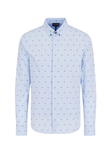 сорочка ділова Slim Fit: приталений силует, але не надто вузький.
