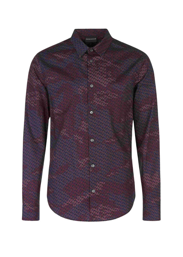 Сорочка повседневная Slim Fit