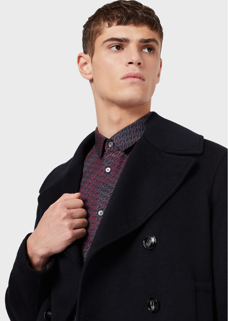 Сорочка повседневная Extra-slim fit для мужчин (465203), цвет Синий - №6